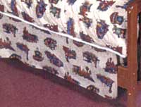 trains bedding and train sheets
