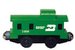Burlington Northern Green Caboose