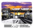 Norfolk Southern Triple Header T-Shirts & Sweatshirts