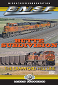 BNSF's Butte Subdivision-The Crawford Hill Line-Train DVD