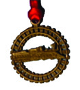 Pewter Christmas Tree Ornament