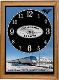 California Zephyr Clock