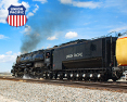 Big Boy Union Pacific 4014 Blue Skies Photo Sign