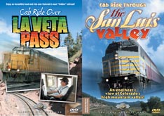 La Veta Pass/San Luis Valley Cab -4 Train DVD's Set