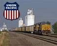 Union Pacific Coal Train Metal Sign