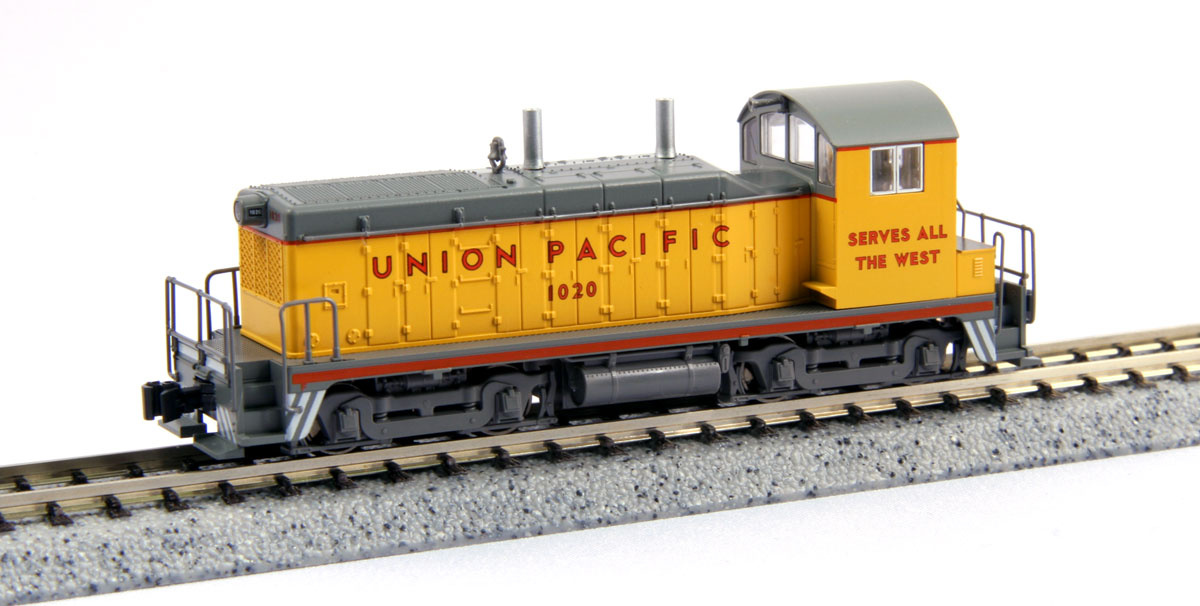 Union Pacific EMD NW2 #1020-N Scale-by Kato - A-Trains.com