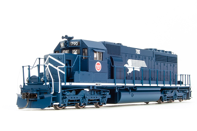  Blue with White Eagle, Paragon2 Sound/DC/DCC-HO Scale-by Broadway