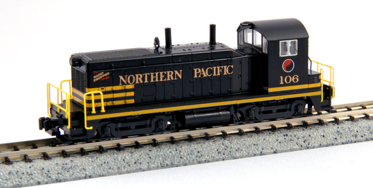 Northern Pacific EMD NW2 106N Scaleby Kato