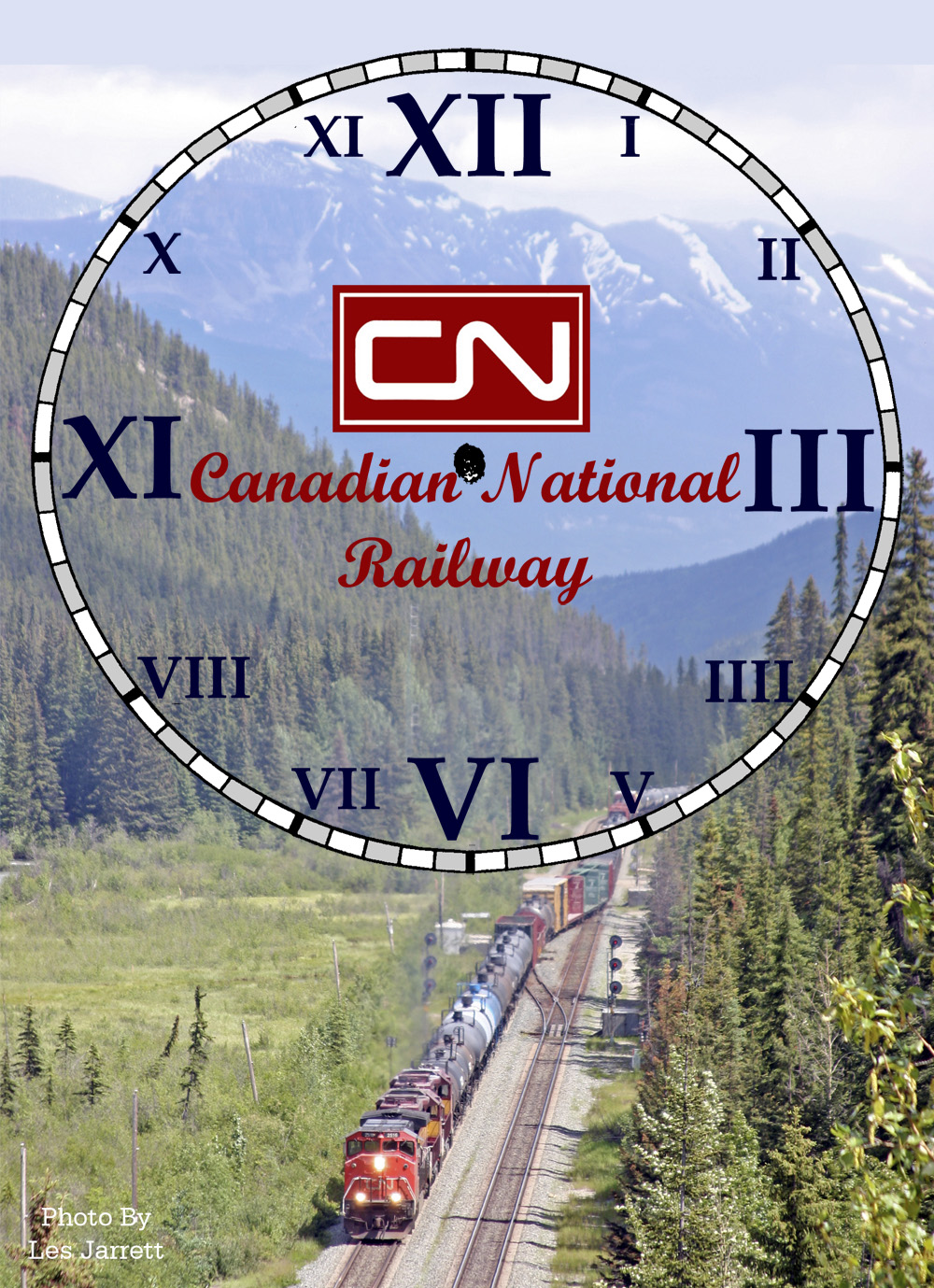 Canadian National Photo Clock