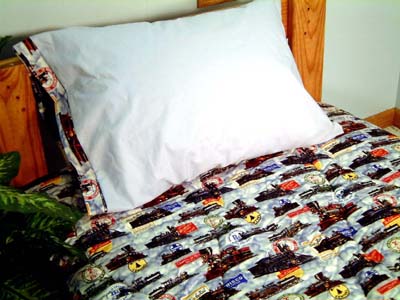 Sizetwin Size Mattress on Bed In A Bag Comforter With Cording Twin Size A Trains Com