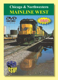 C&NW Mainline West-Train DVD