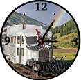 Goose 5 and the Rainbow Round Clock