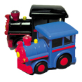 Chubby Train Pullback Toy