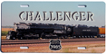 Challenger License Plate