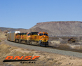 BNSF Tier 4 ET44C4 Photo Sign