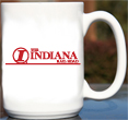 Indiana Rail Road Modern Logo Mug