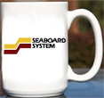Seaboard System Railroad Mug