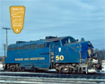 Bangor and Aroostook EMD BL2 Photo Sign