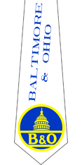Baltimore & Ohio Necktie