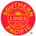 Southern Pacific Lines Railroad Mouse Pad