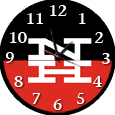 railroad clocks, train clocks, logo clocks, logos, clocks, trains, railroads, collectibles, room decor