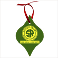 Southern Railway Logo Aluminum Christmas Ornament