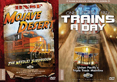 150 Trains a Day/BNSF in the Mojave Desert-Train DVDs Combo