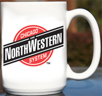 railroad mugs and train coffee cups