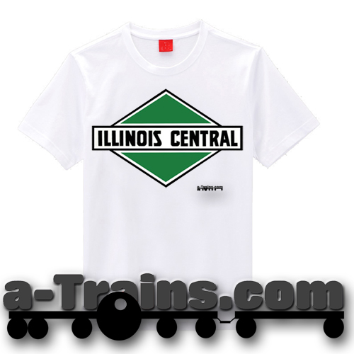 Illinois Central (Green Diamond) Logo T-Shirts & Sweatshirts - A-Trains.com